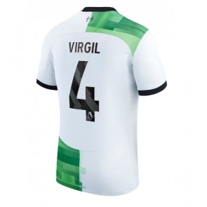 Liverpool Virgil van Dijk #4 Bortatröja 2023-24 Kortärmad